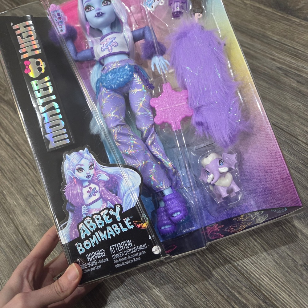 Monster High Abbey Bominable Gen 3 Doll‎ New in Box Collectible - Picture 6 of 6